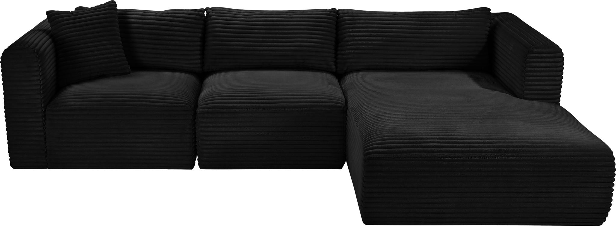 Shaggy - 3 Piece Modular Sectional