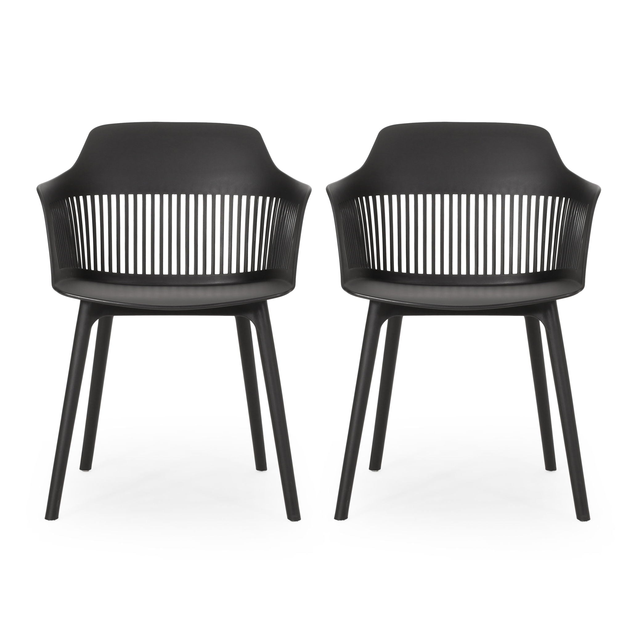 Dahlia - Chair (Set of 2) - Black