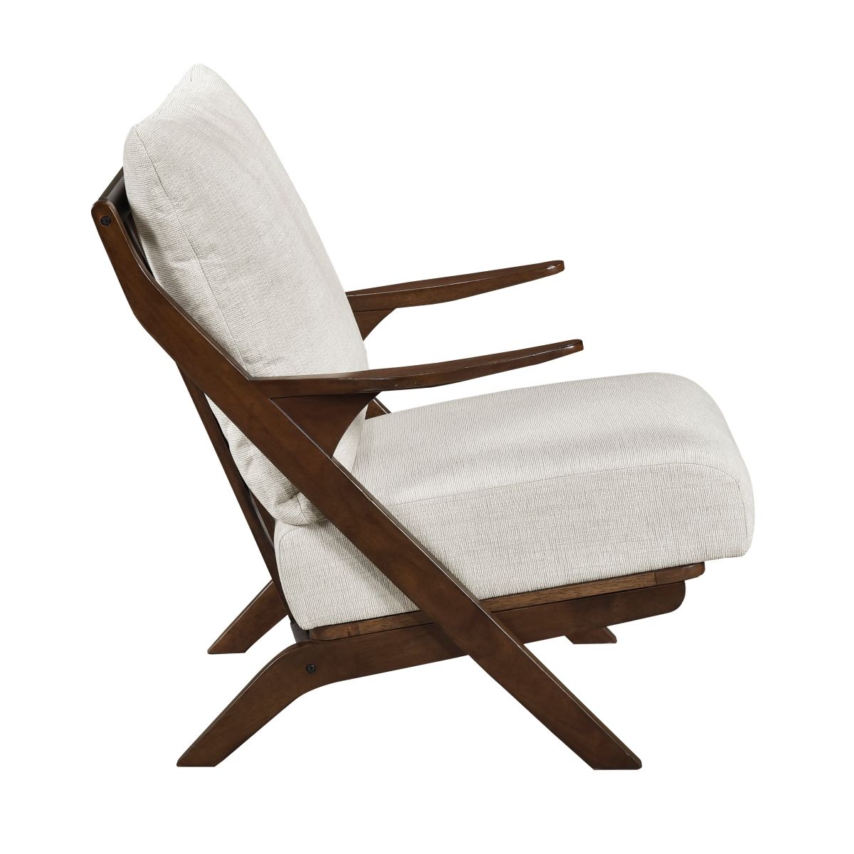 Lennox - Accent Chair - Dark Brown Frame