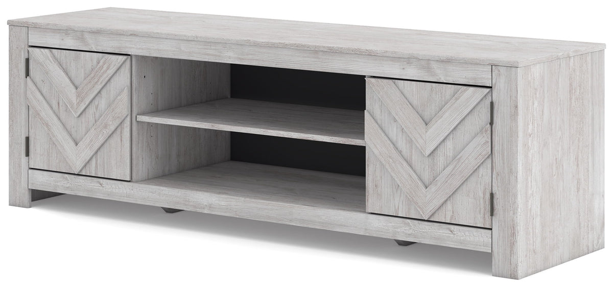 Cayboni - LG TV Stand With Fireplace Option