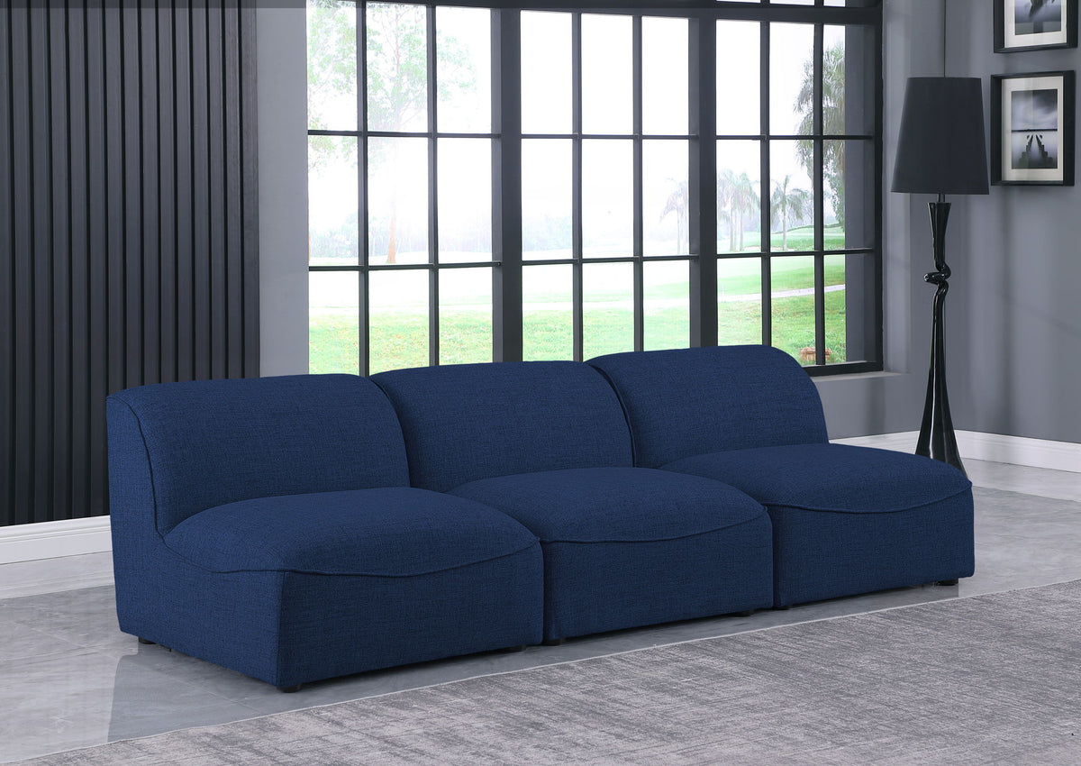 Miramar - 3 Seat Armless Modular Sofa