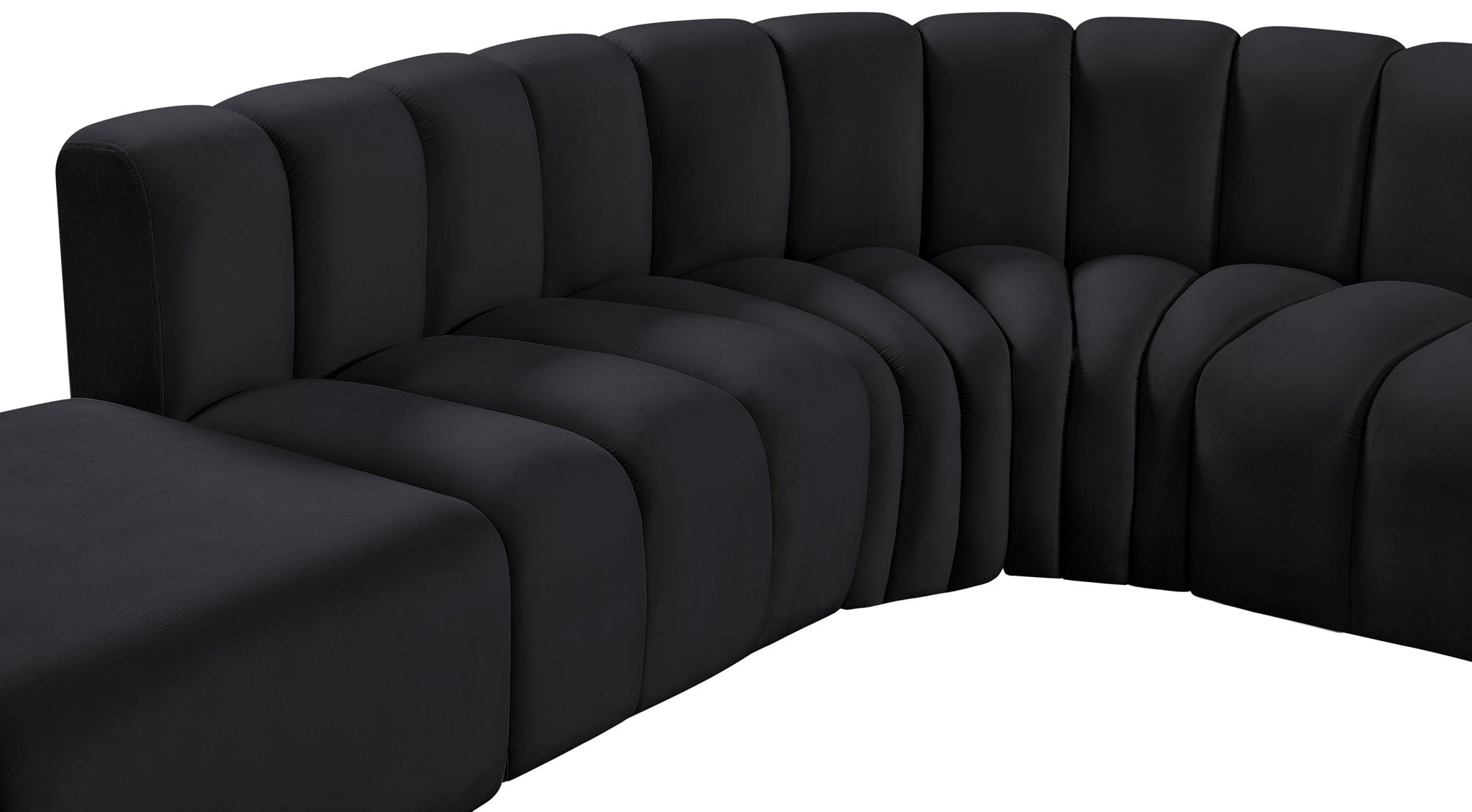 Arc - Velvet Modular Sectional