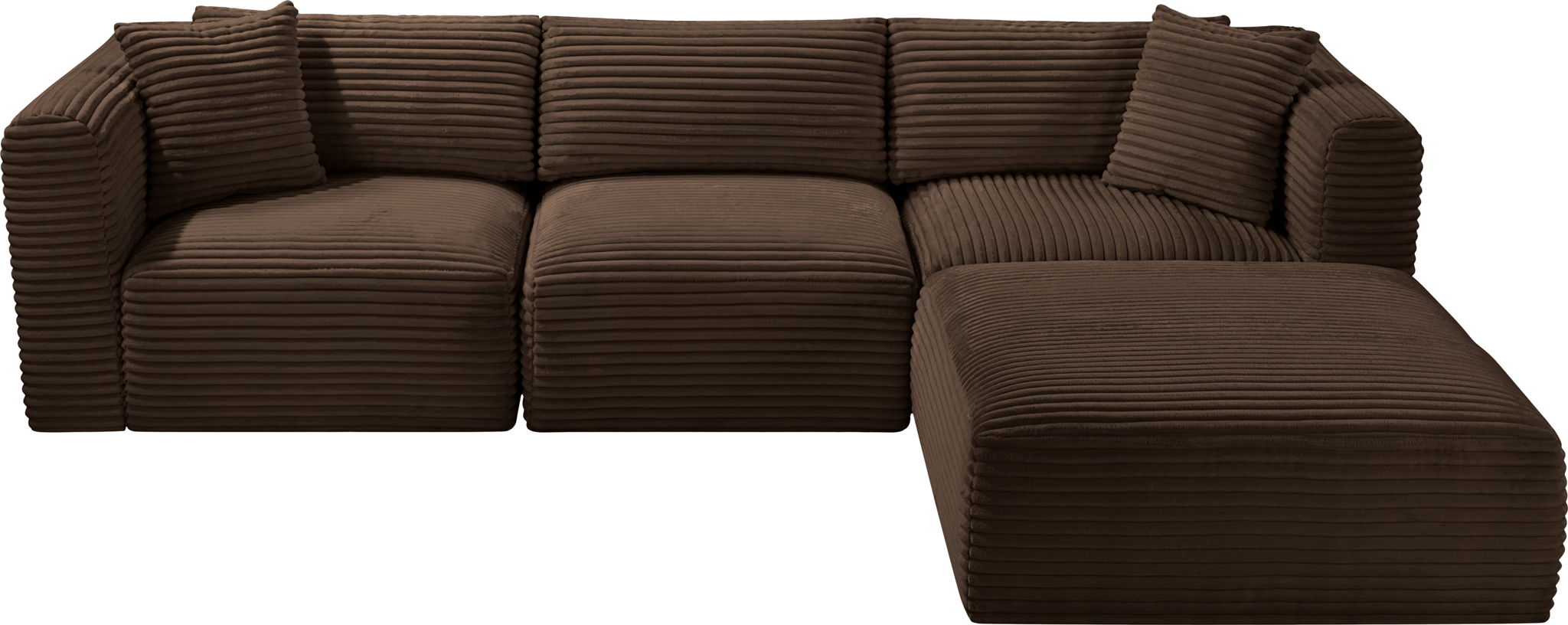 Shaggy - 4 Piece Modular Sectional