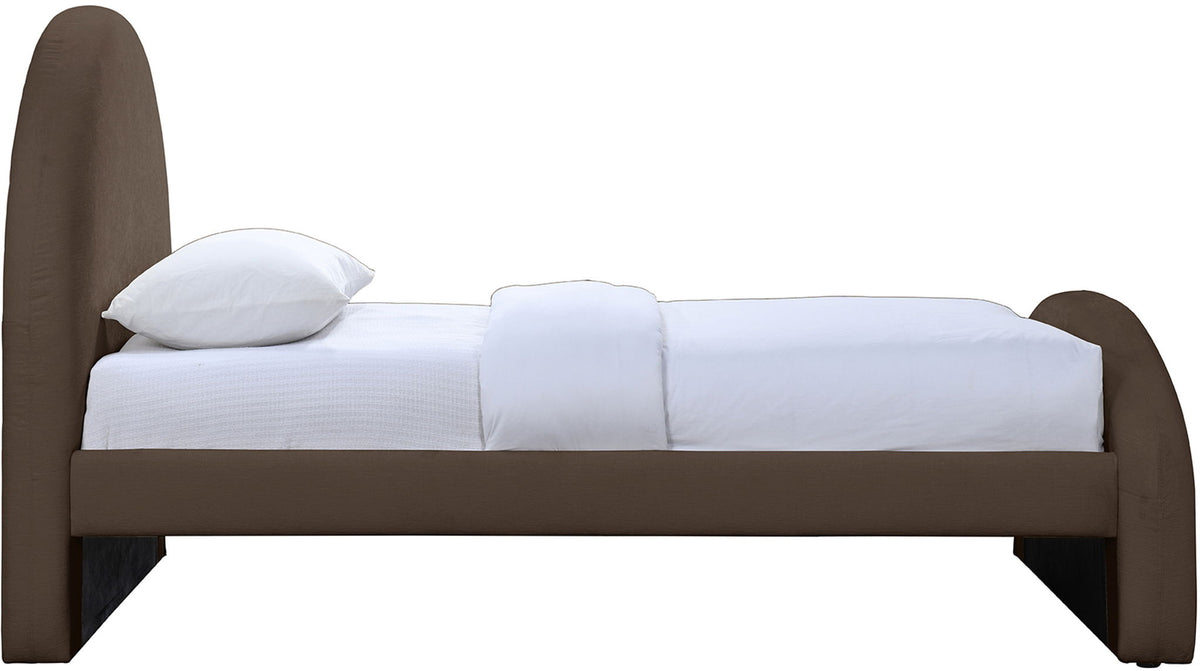Andaz - Chenille Fabric Upholstered Bed