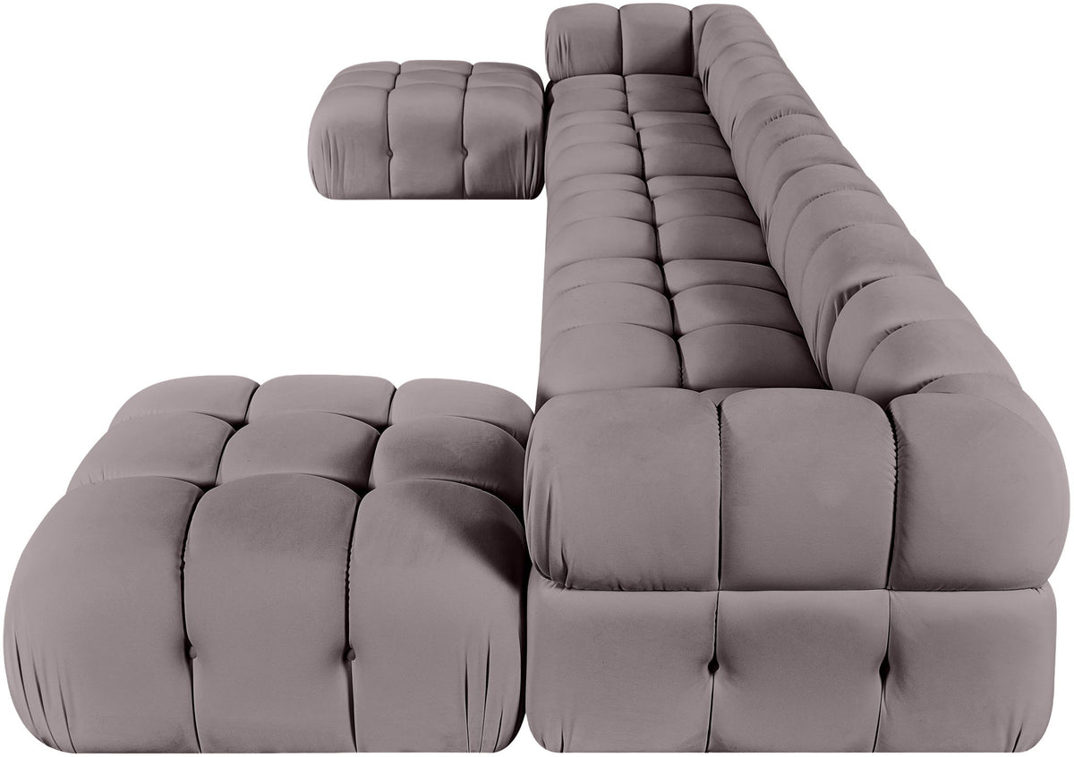 Orin - 7 Piece Modular Sectional (3 Modular Chairs, 2 Corner Chairs & 2 Ottomans)