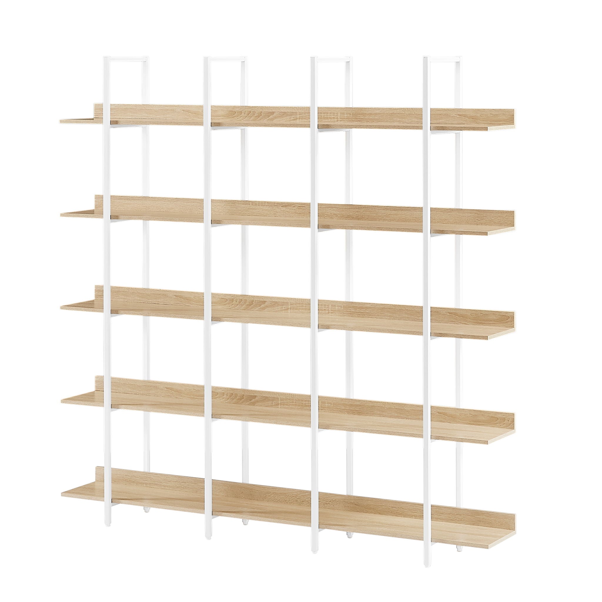 Vintage Industrial 5 Tier Bookcase