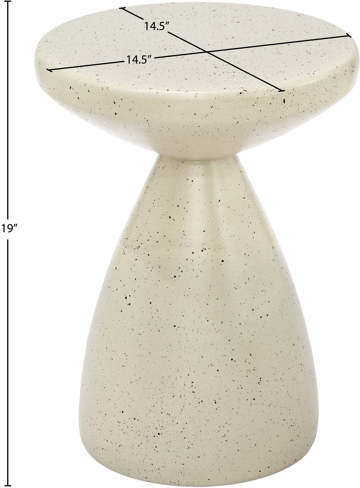 Anika - Iron Terrazzo Table