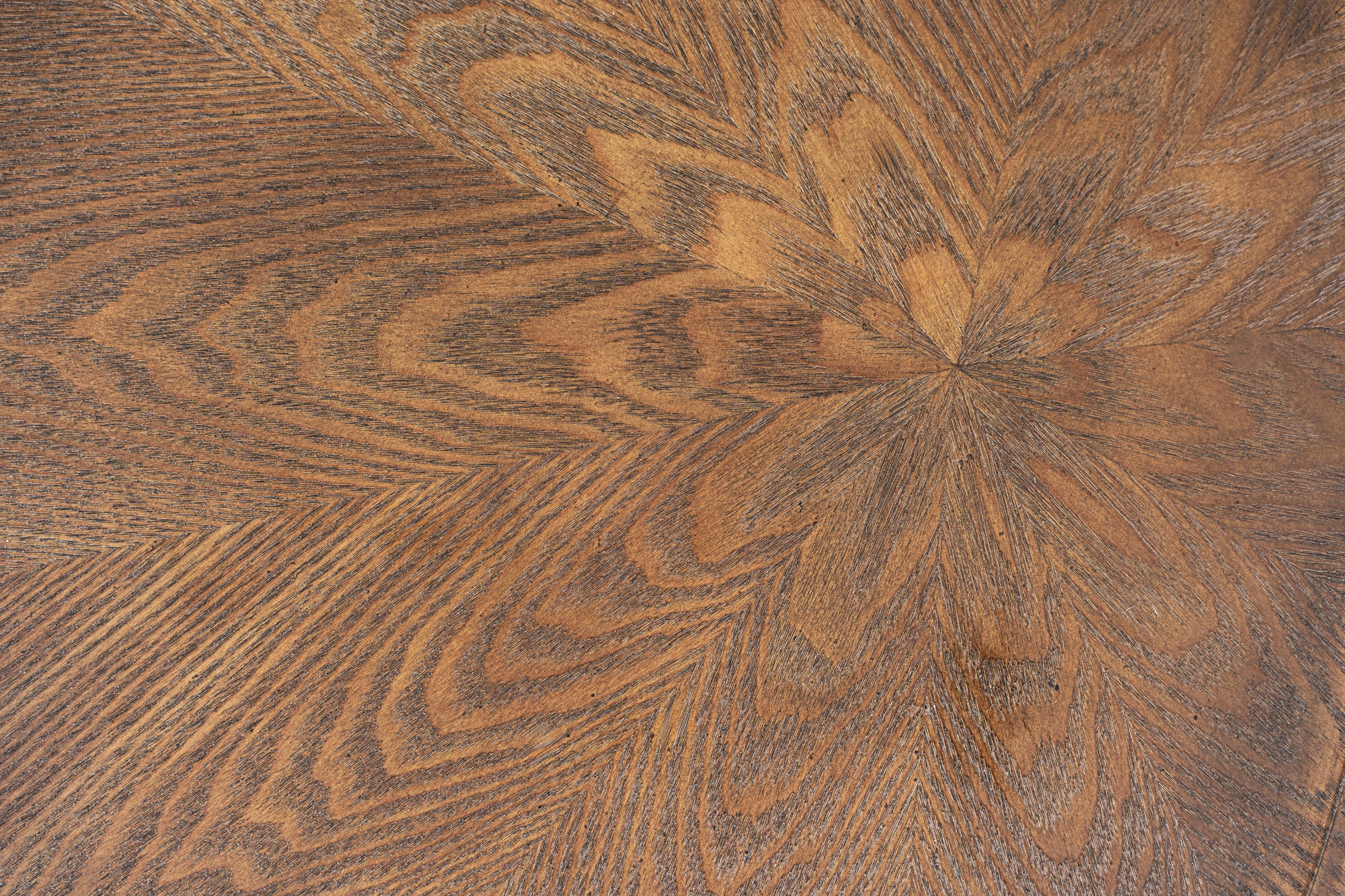 Modrest Beulah - Modern Free Form Dark Ash Coffee Table