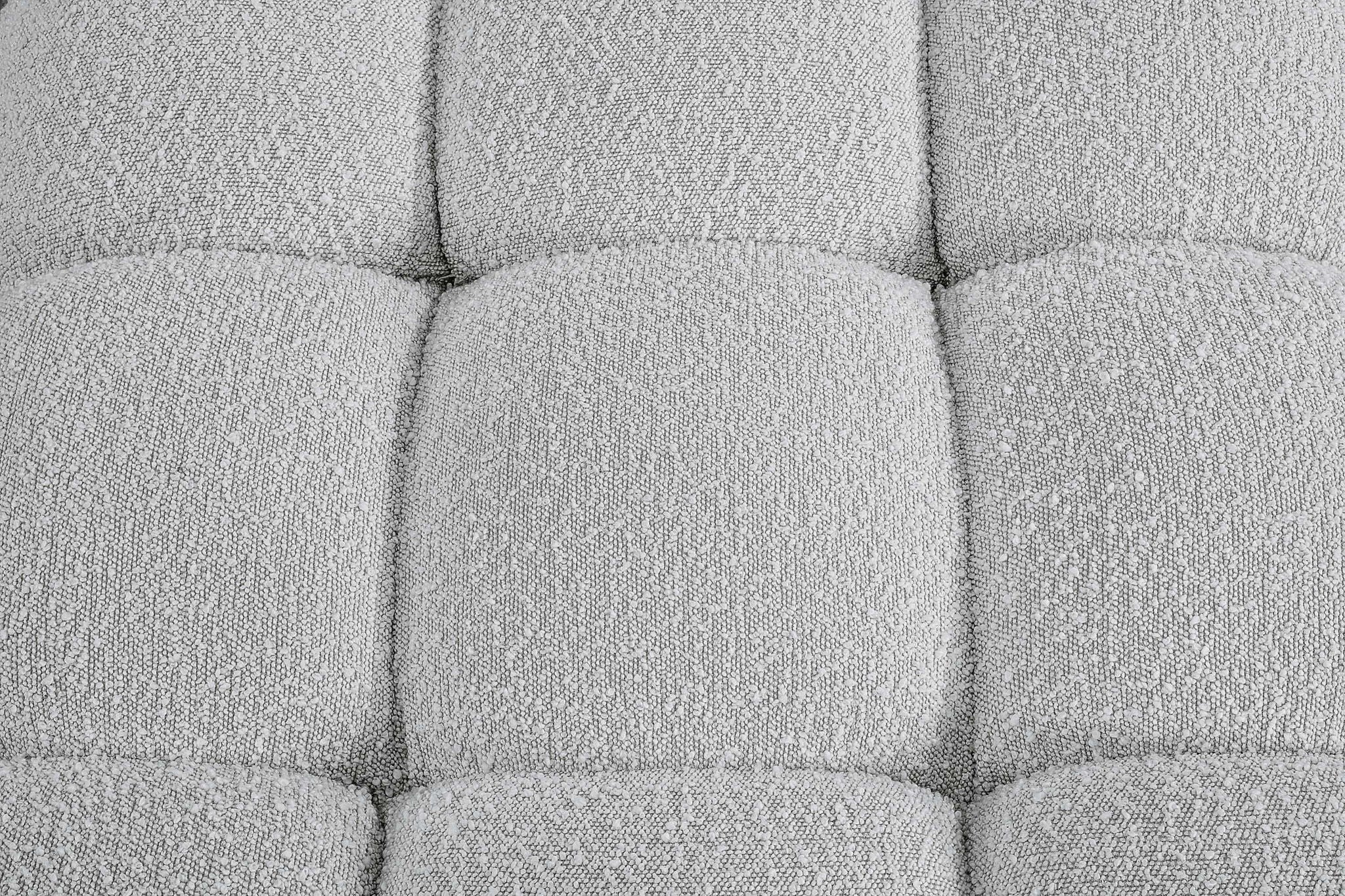 Ames - 7 Piece Boucle Fabric Modular Sectional