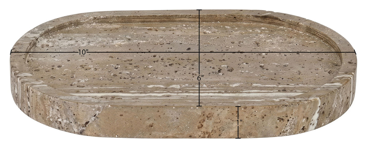 Ophelia - Travertine Tray