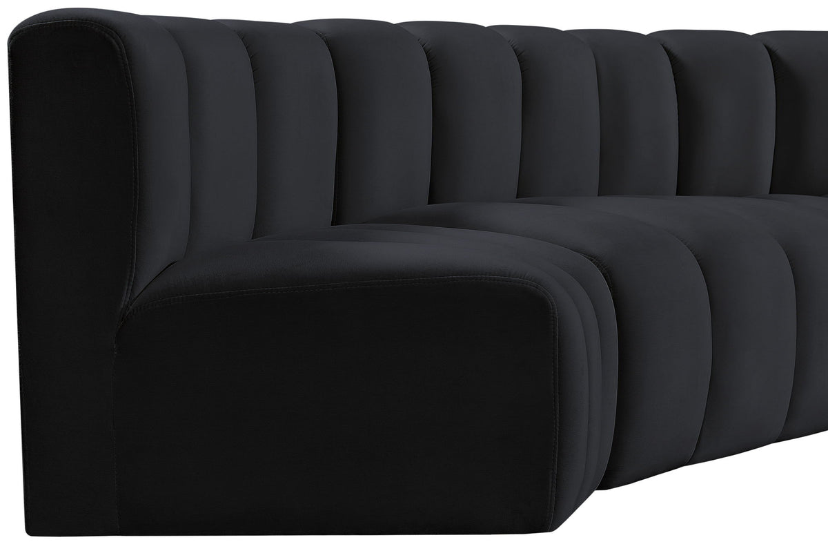 Arc - Velvet 7 Piece Modular Sofa