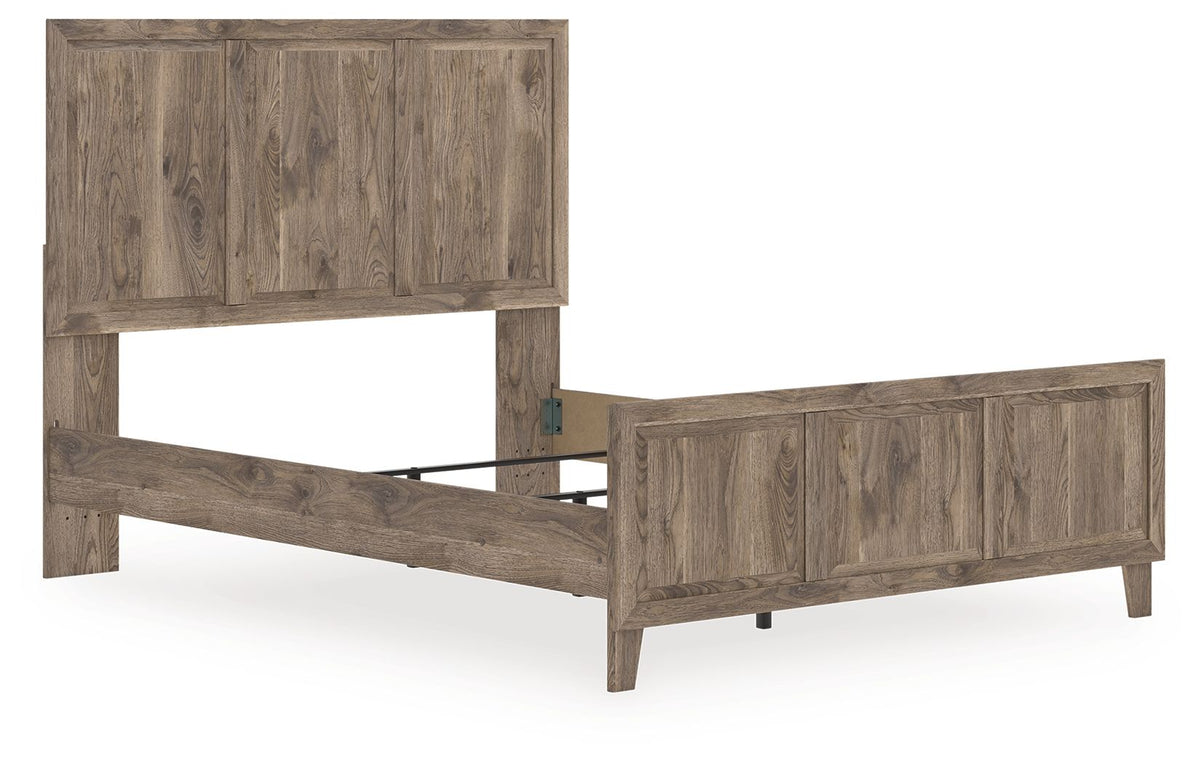Rusticott - Panel Bed