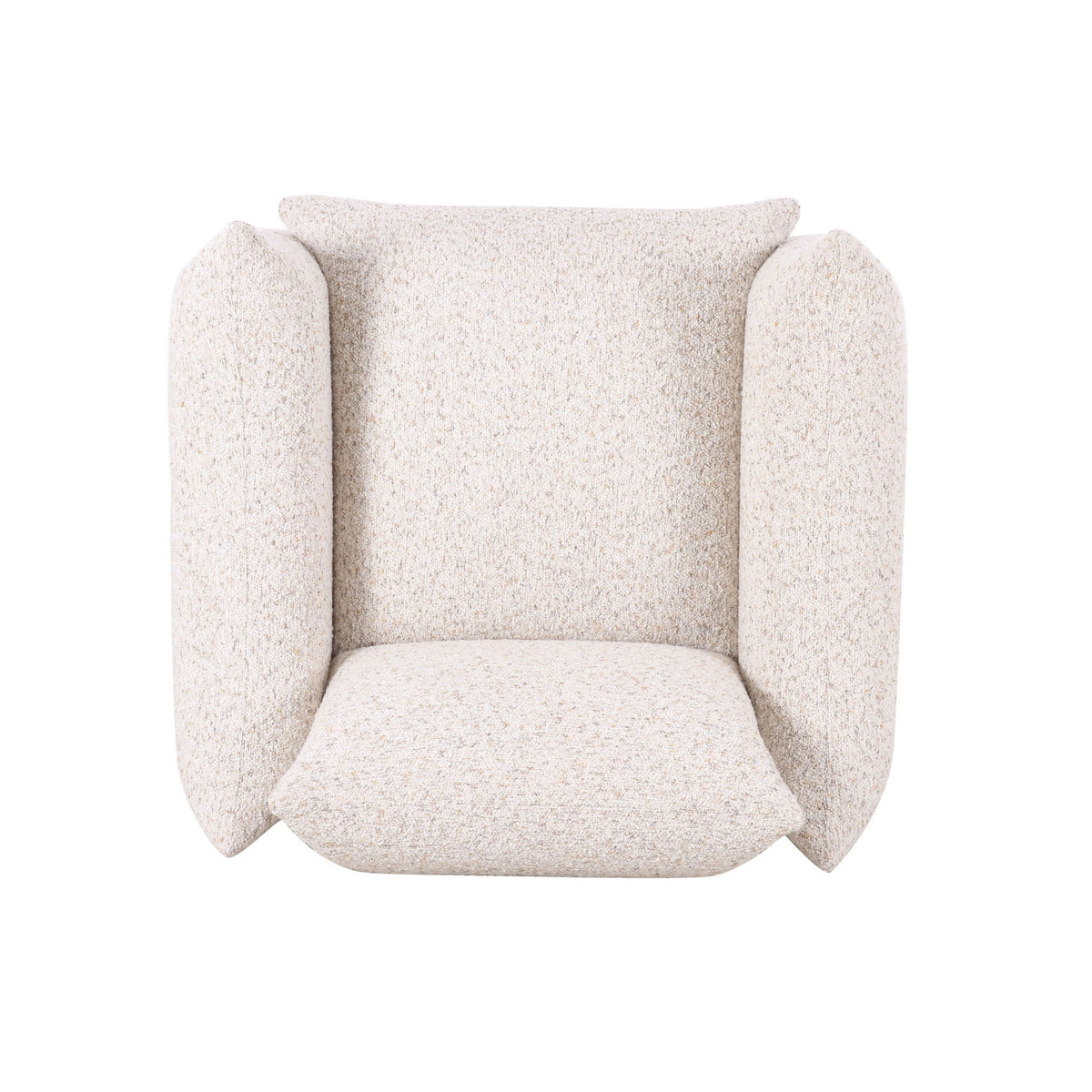 Saint Tropez - Nubby Fabric Armchair - Sand