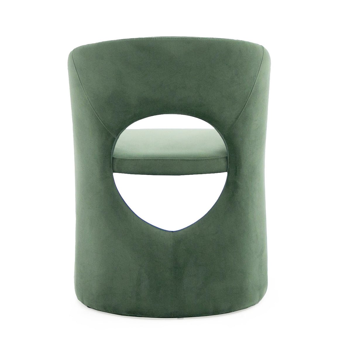Brea - Modern Green Fabric Dining Chair