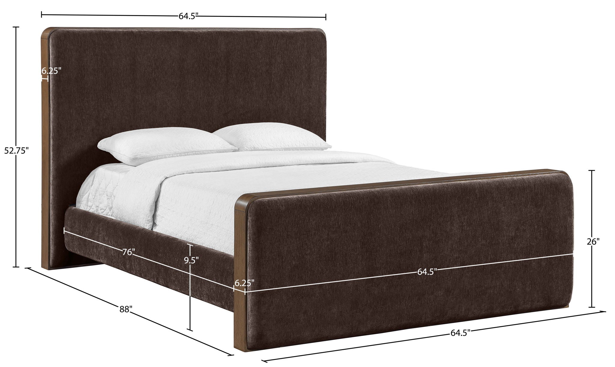 Dalton - Fabric Bed
