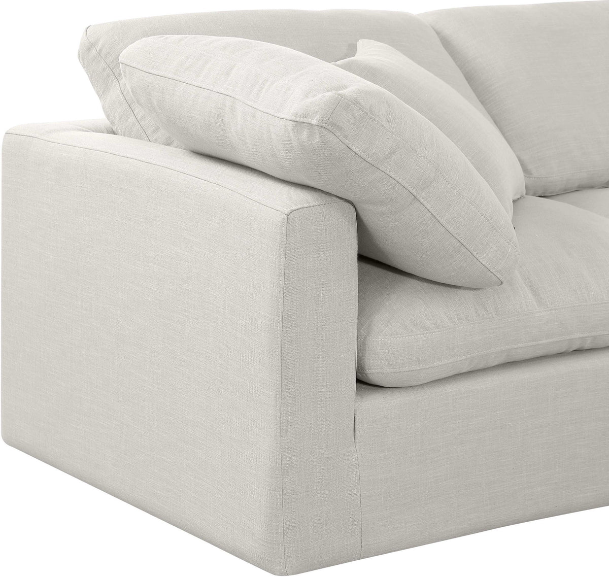 Indulge - Linen 7 Piece Modular U-Shaped Sectional