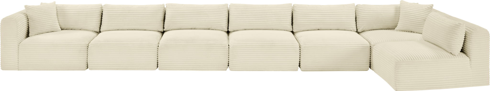 Shaggy - 7 Piece Modular Sectional
