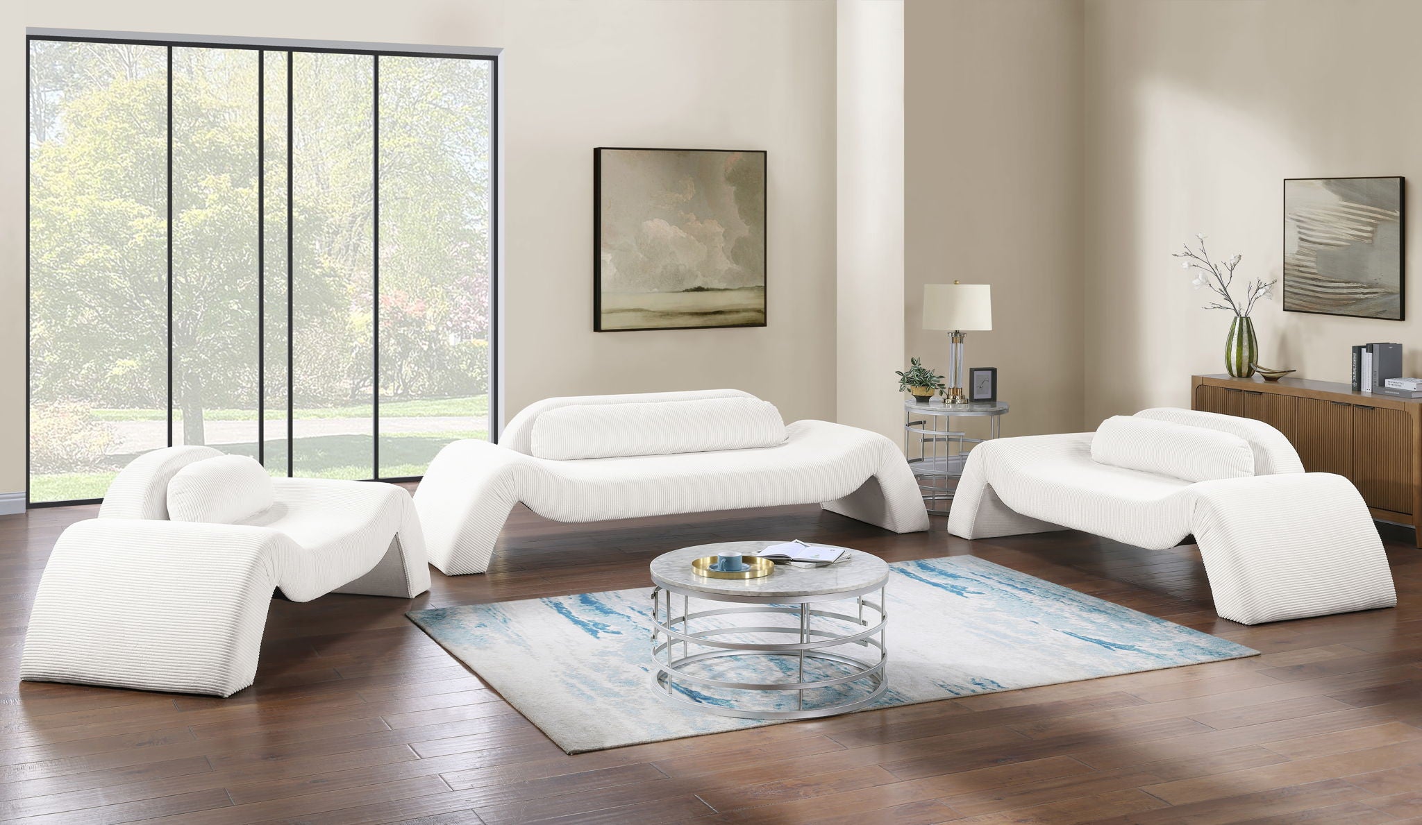 Austin - Corduroy Accent Chair