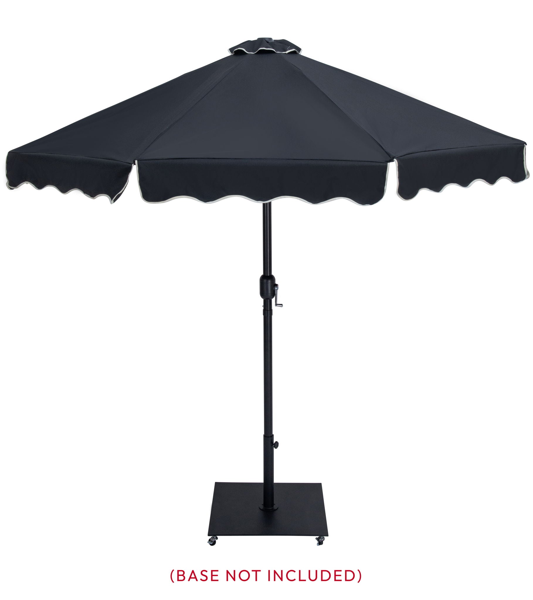 Amalfi - Patio Umbrella - Black Pole