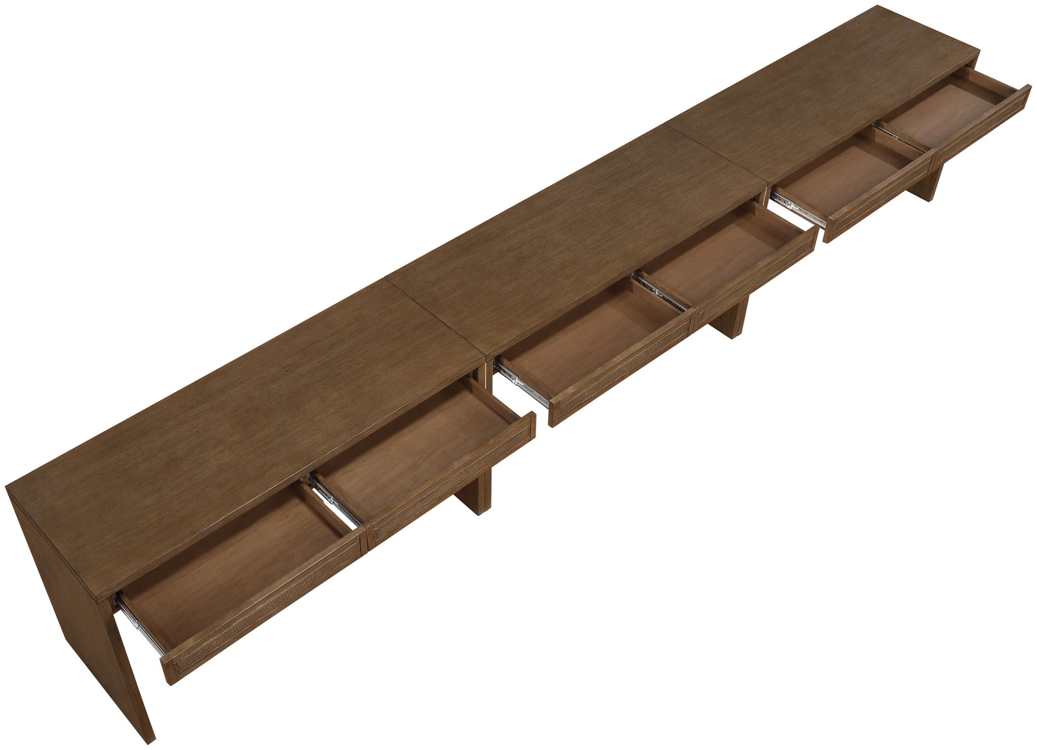 Avro - Solid Wood And Oak Veneer Desk