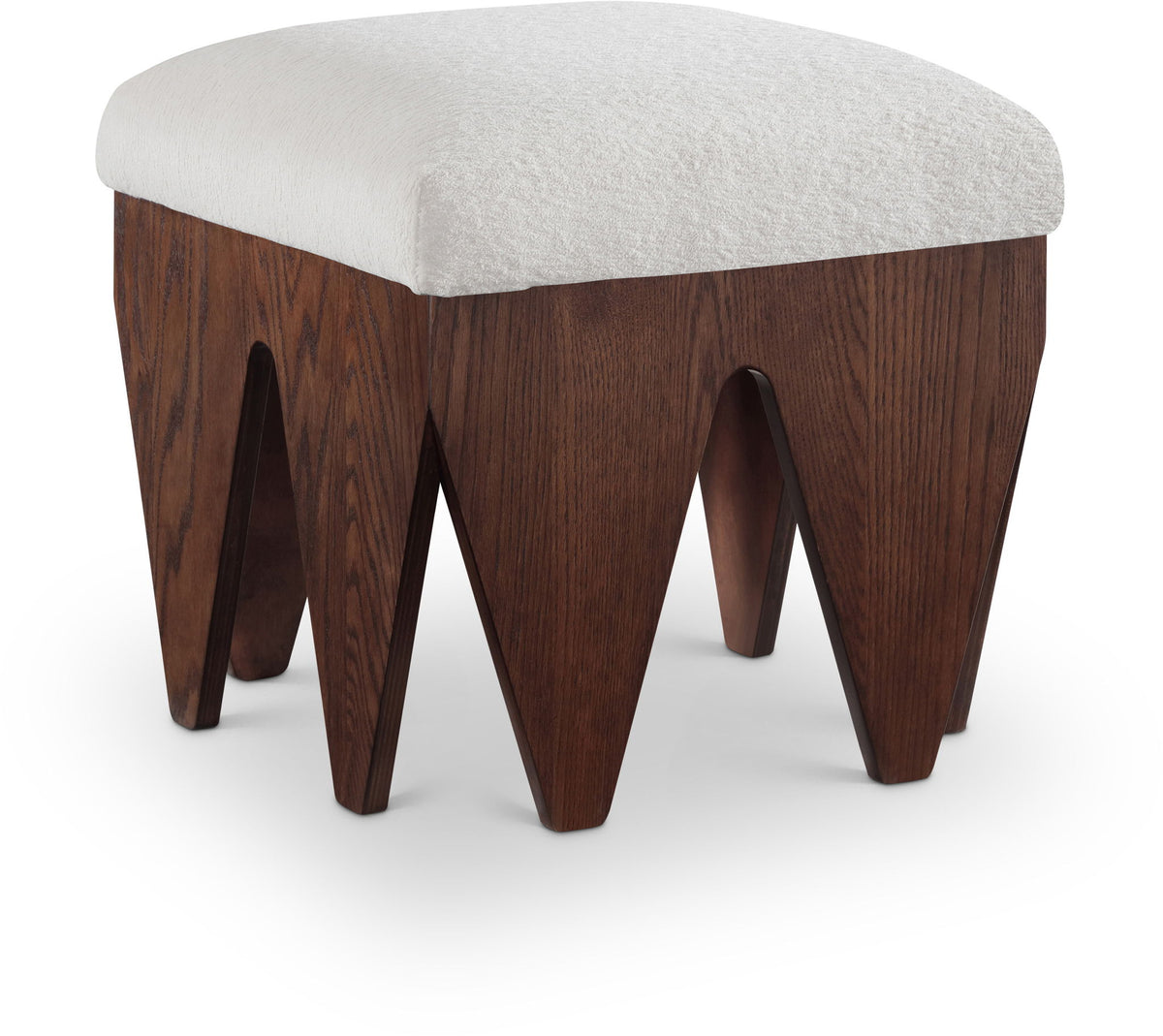 Altair - Fabric Bench - Dark Brown Base