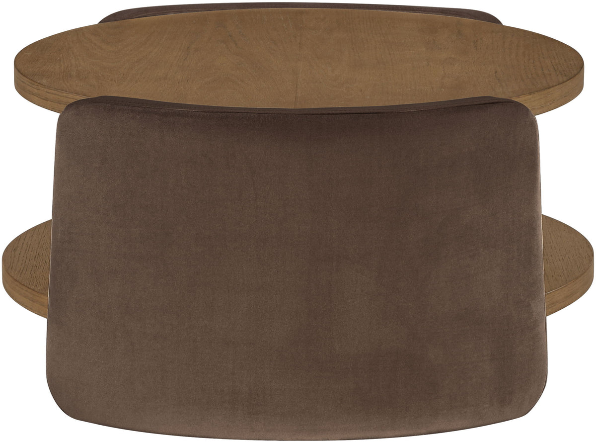 Wren - Velvet And Oak Veneer Coffee Table