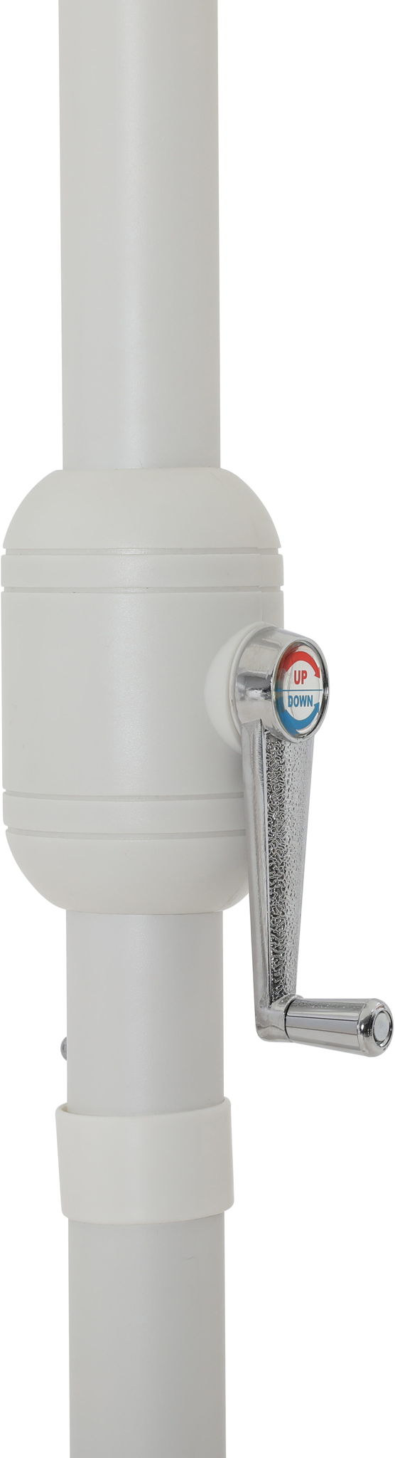 Fiji - Aluminum Patio Umbrella With Round White Base