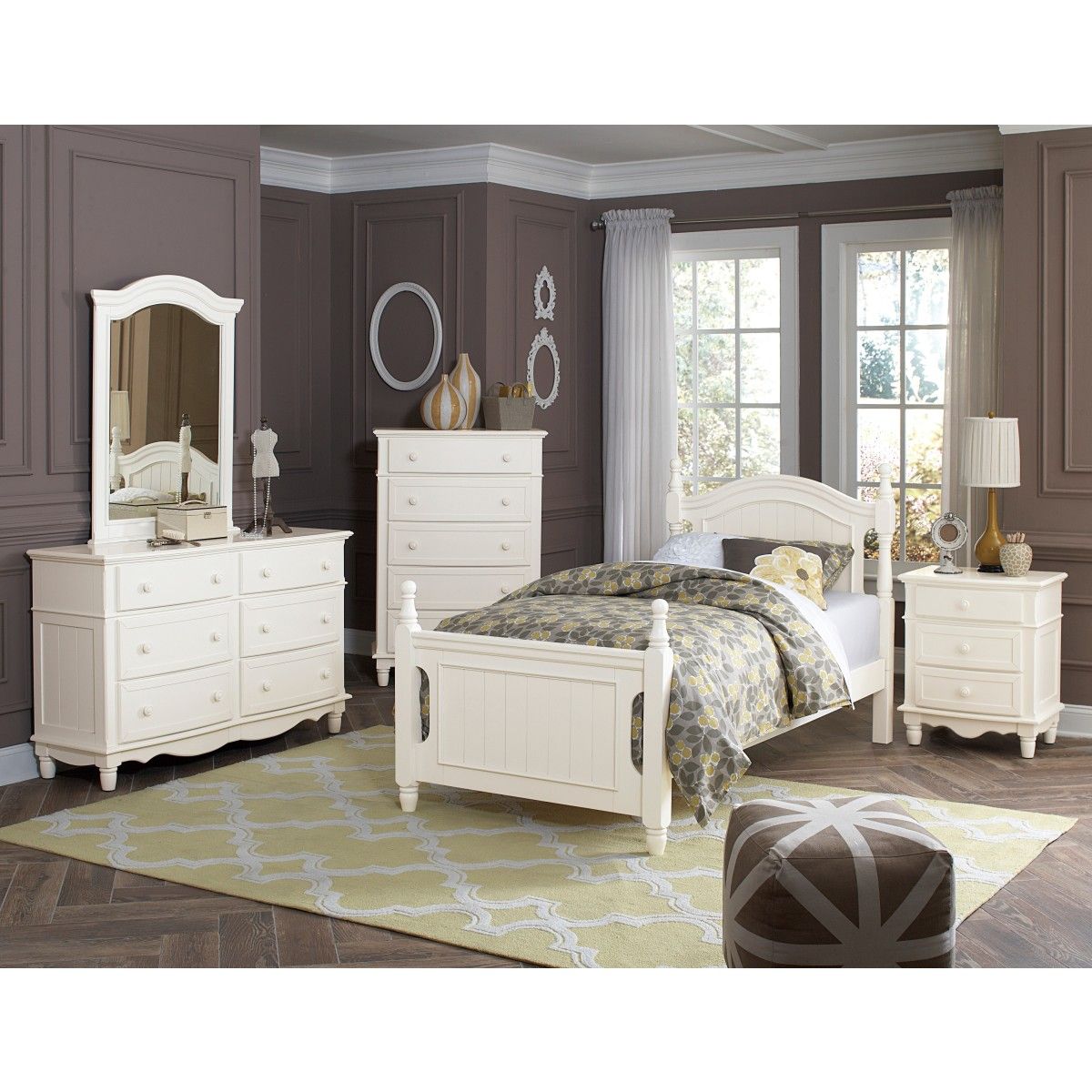 Clementine - Mirror - White