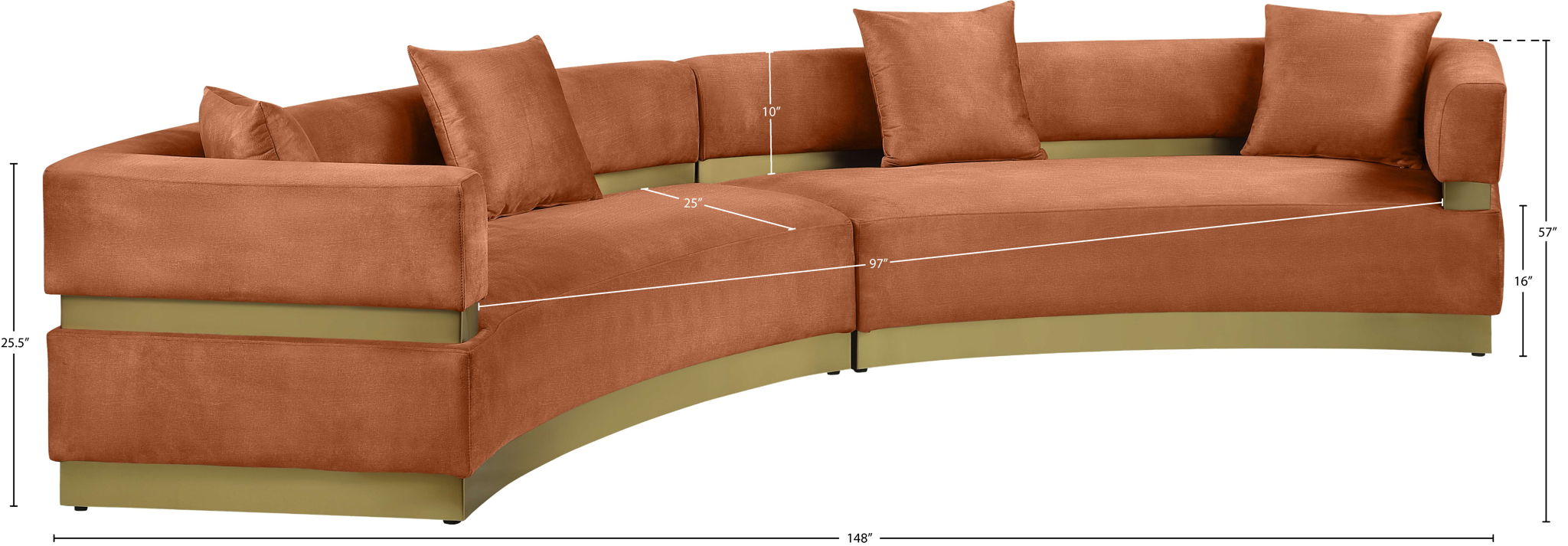 Belsa - 2 Piece Sectional