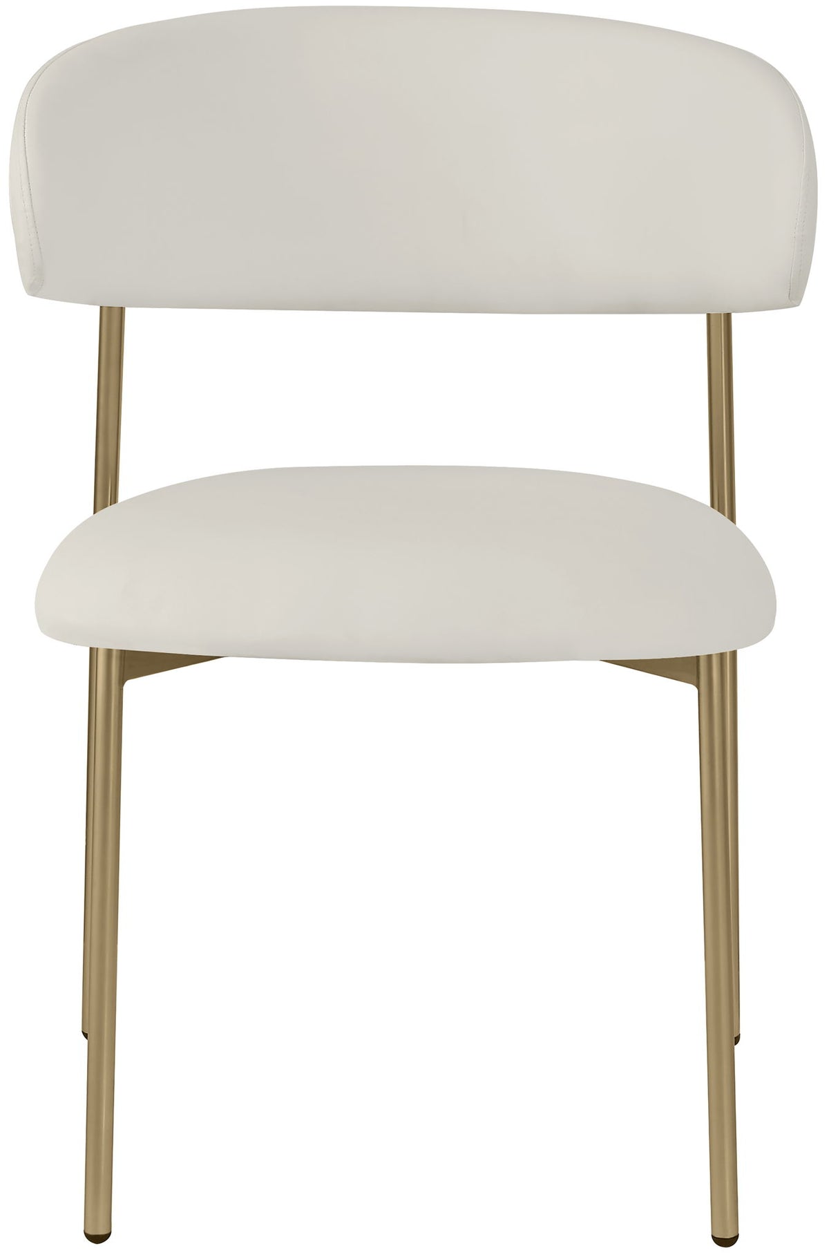 Lupita - Dining Chair With Brushed Gold Legs (Set of 2)
