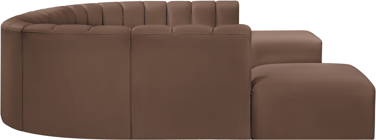 Arc - Faux Leather Modular Sectional