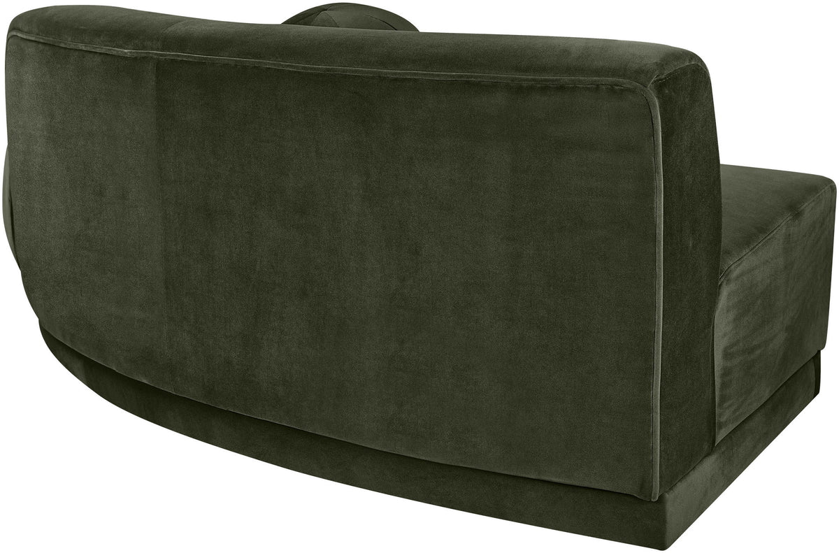 Avra - 86" Velvet Performance Fabric Upholstered Sofa