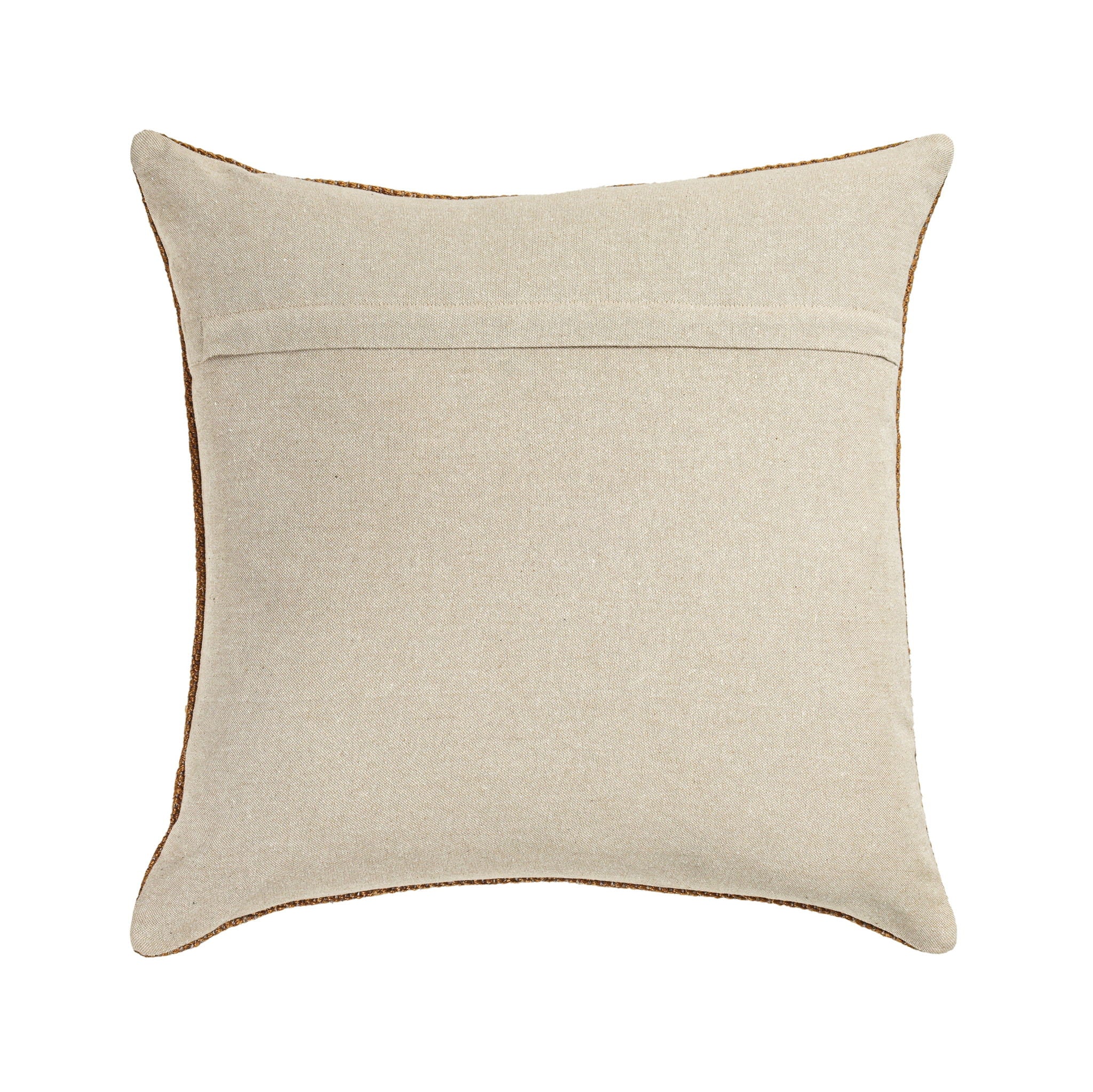 Terra - 20" Square Wool and Jute Kilim Throw Pillow - Mesa