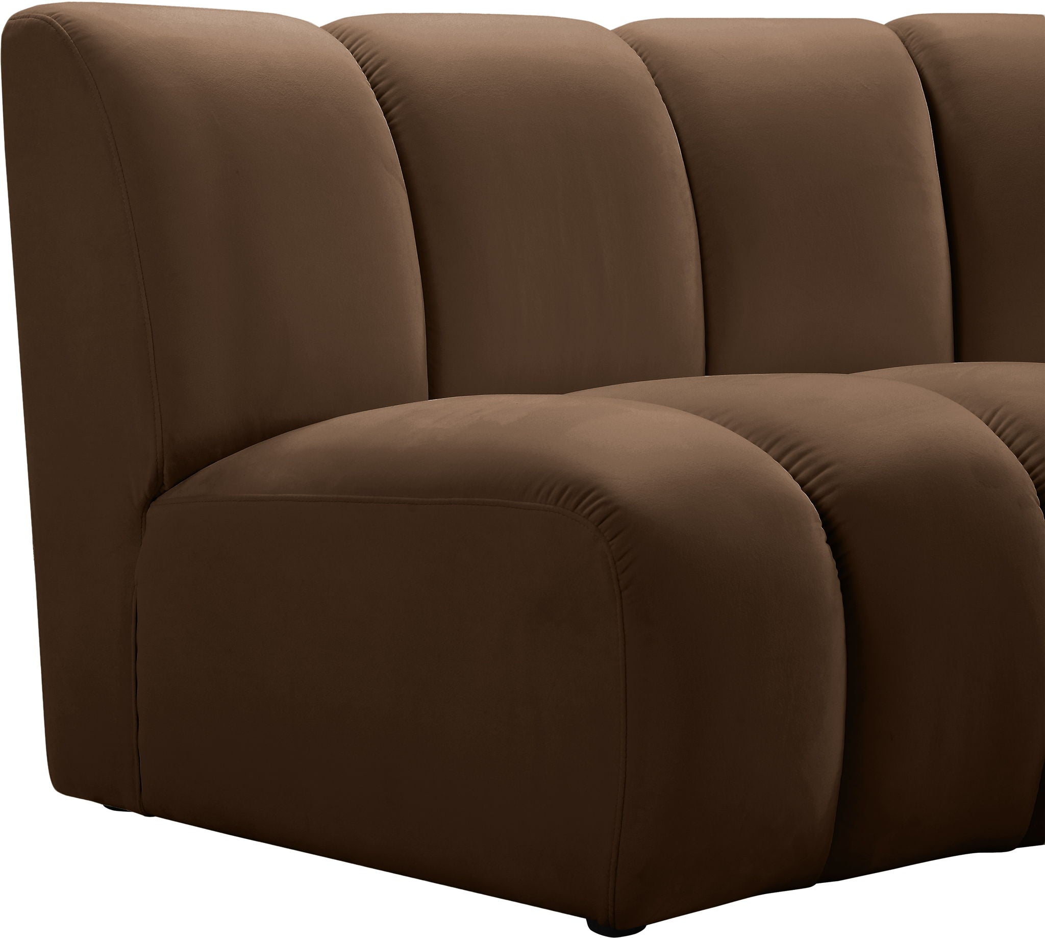 Infinity - 11 Piece Velvet Modular Sectional
