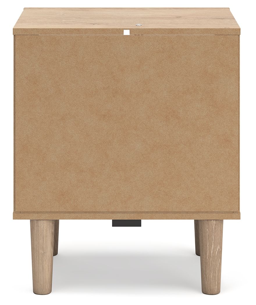 Cielden - One Drawer Night Stand - Two-Tone