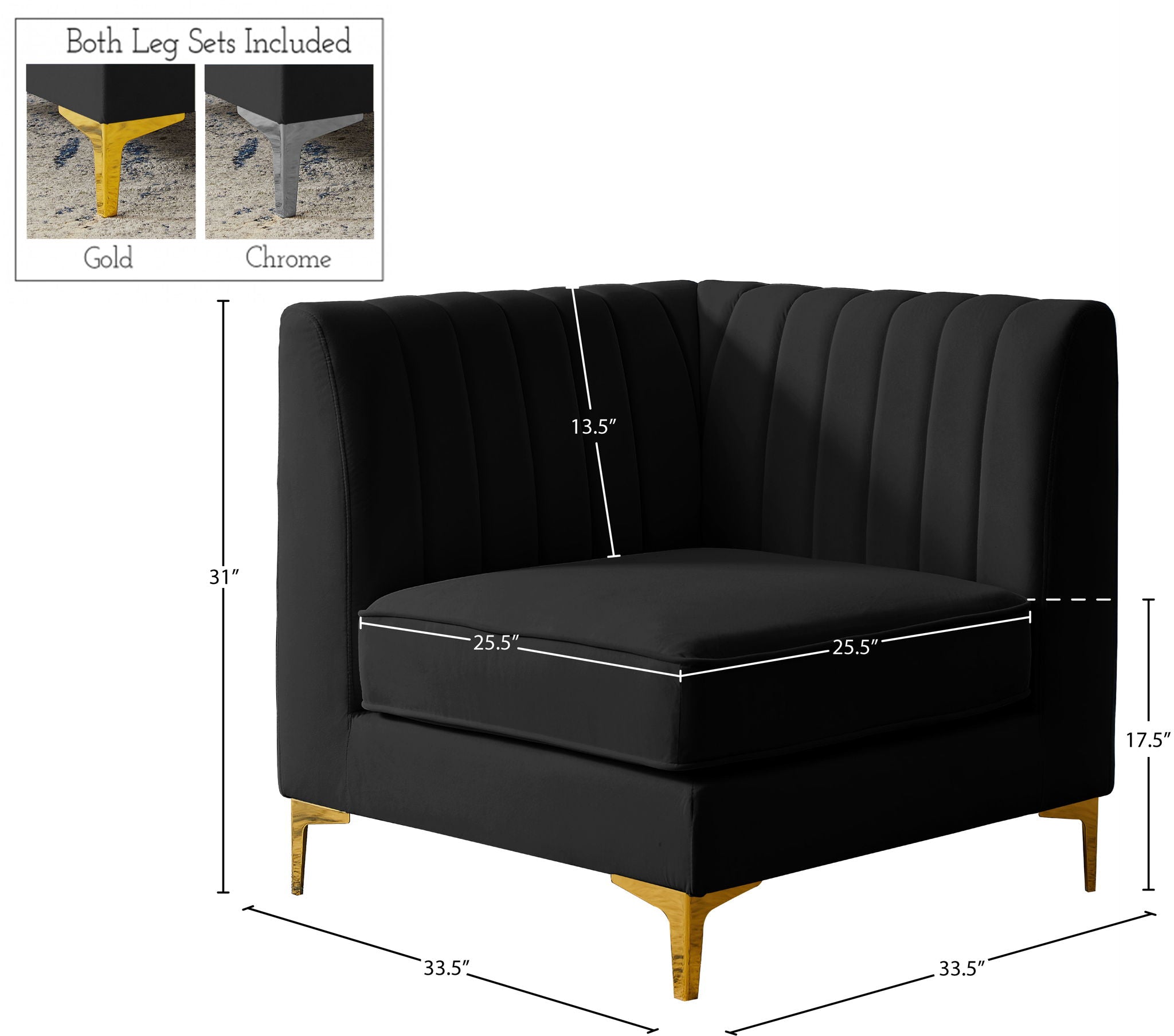 Alina - Corner Chair