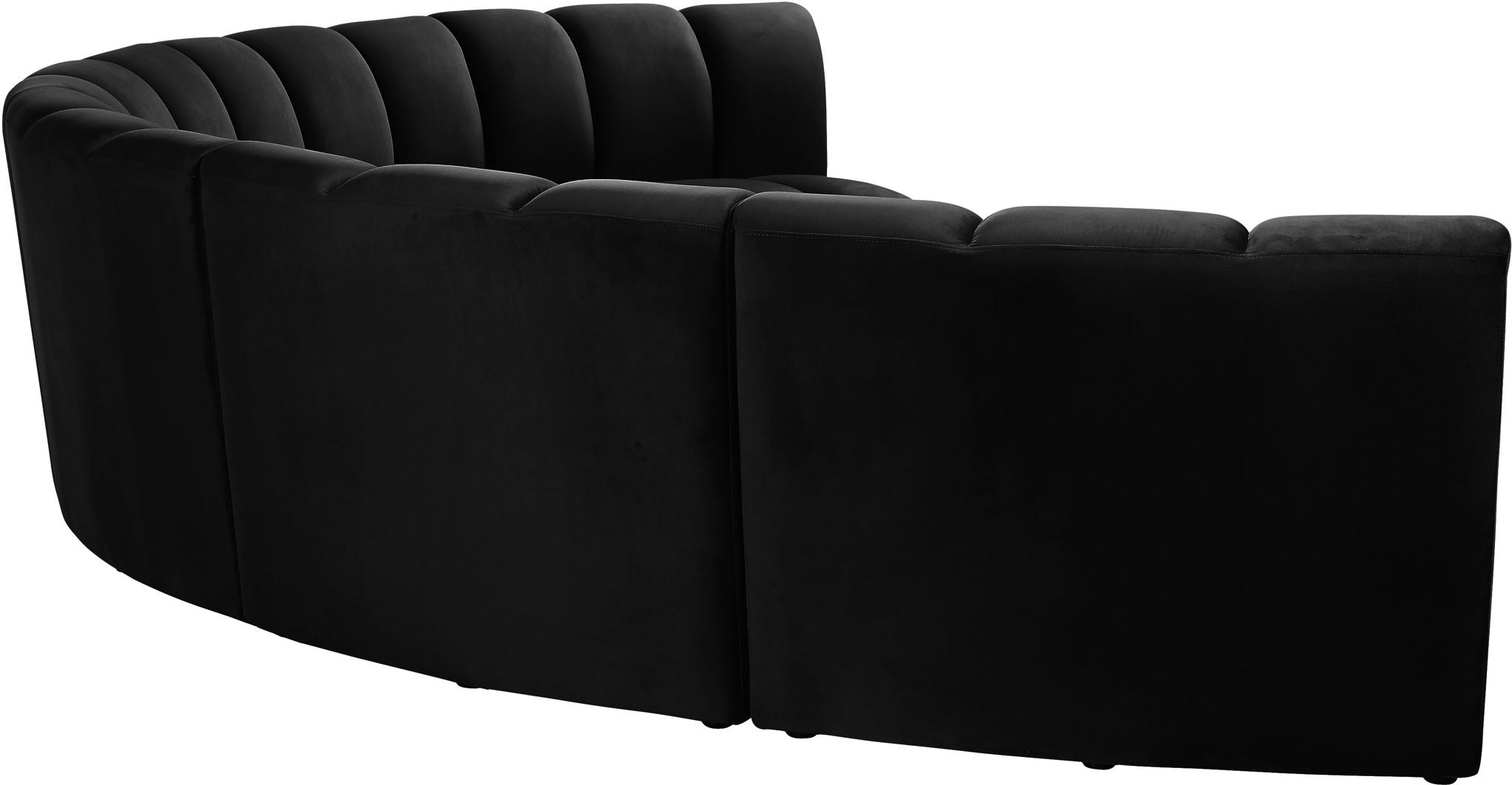Infinity - 6 Piece Velvet Modular Sectional