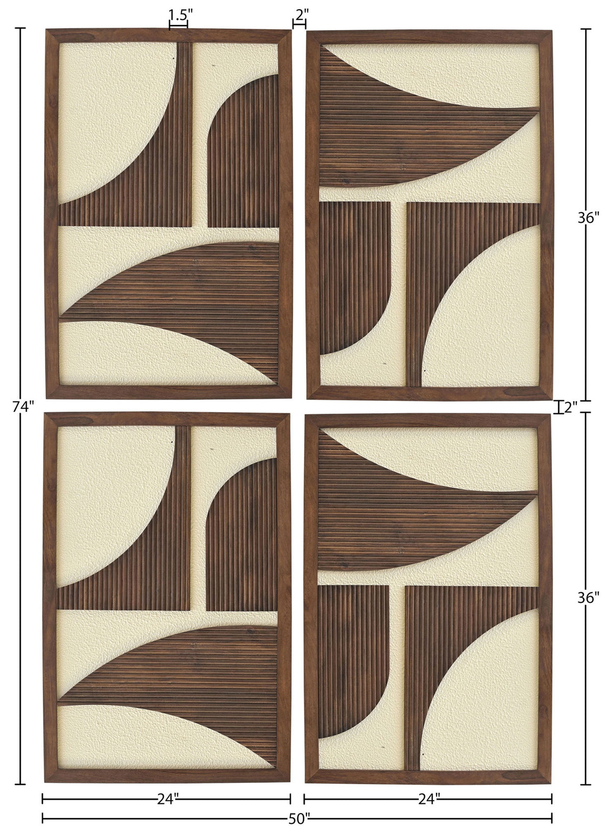 Cadence - 4 Piece Wall Art