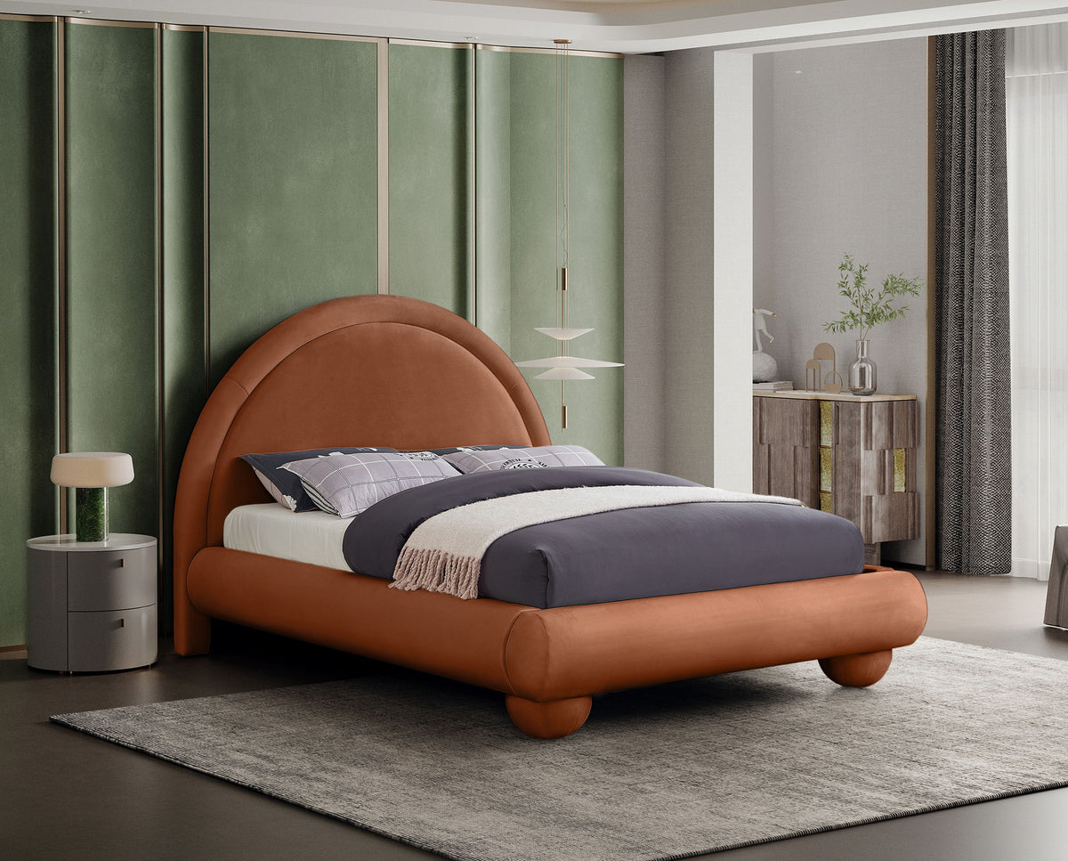 Madrid - Velvet Upholstered Bed