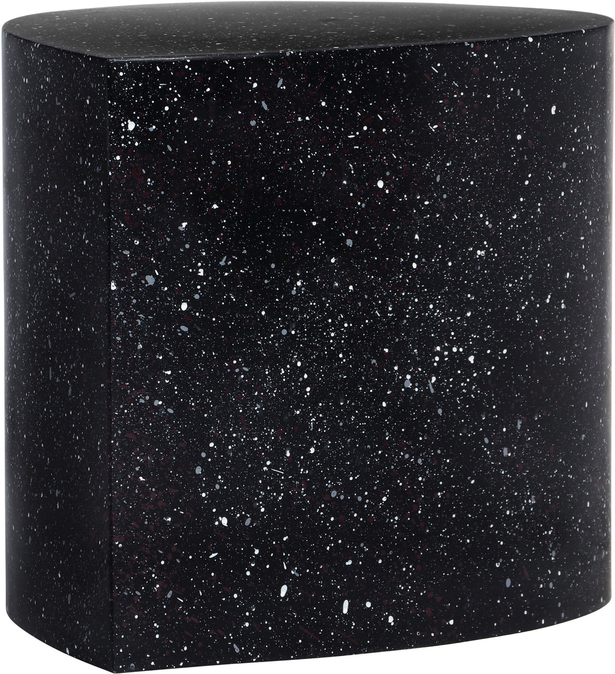 Petal - Iron Coffee Table - Black Terazzo