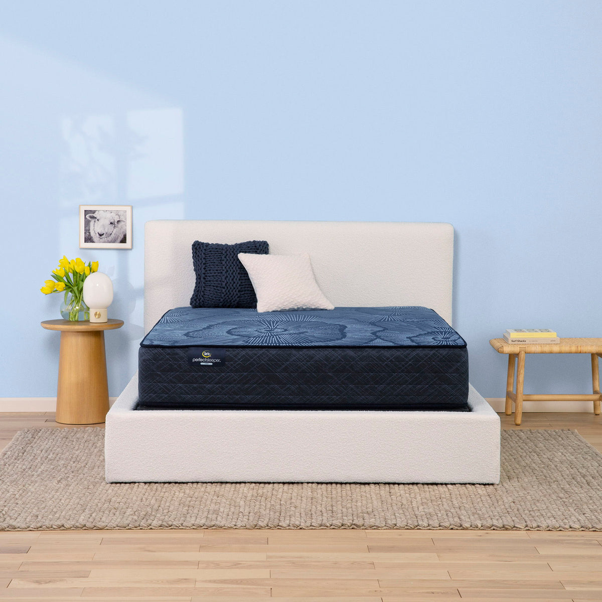 Perfect Sleeper - 12" Dazzling Night Hybrid Firm Mattress