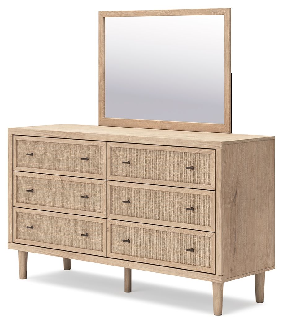 Cielden - Dresser And Mirror - Two-Tone