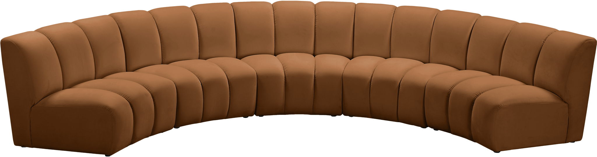 Infinity - 5 Piece Modular Sectional - Saddle