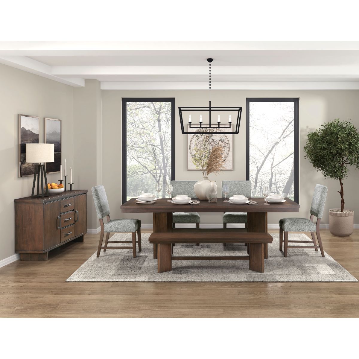 Franco - Dining Table - Walnut