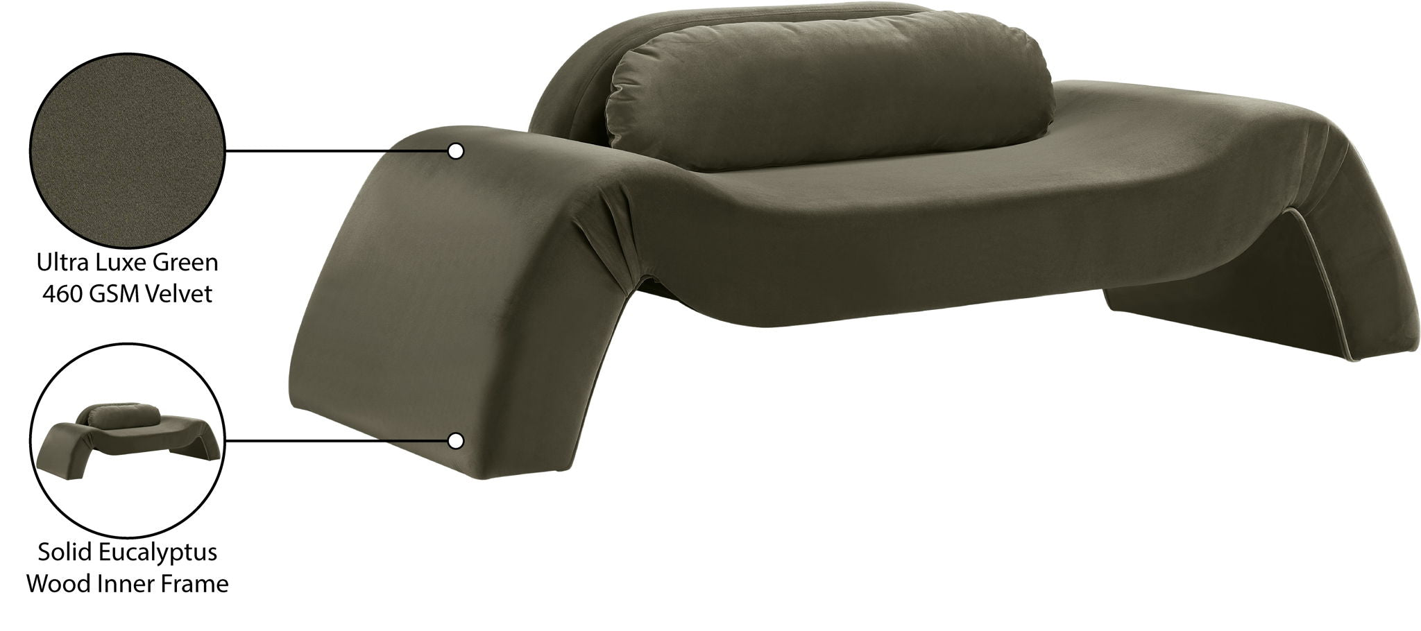 Austin - Velvet Loveseat