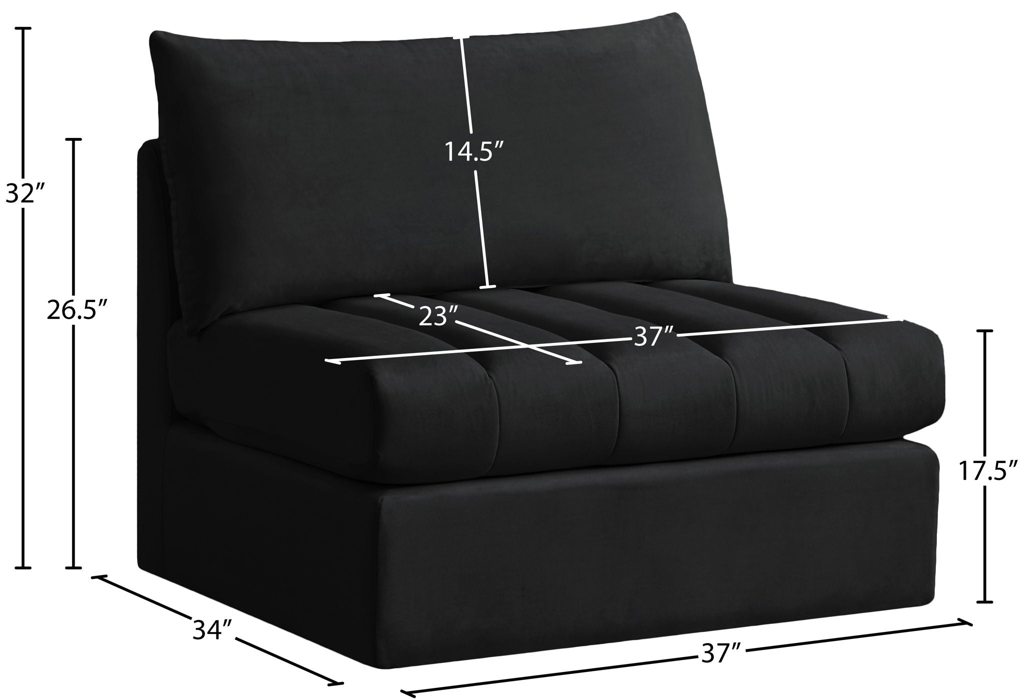 Jacob - Armless Chair