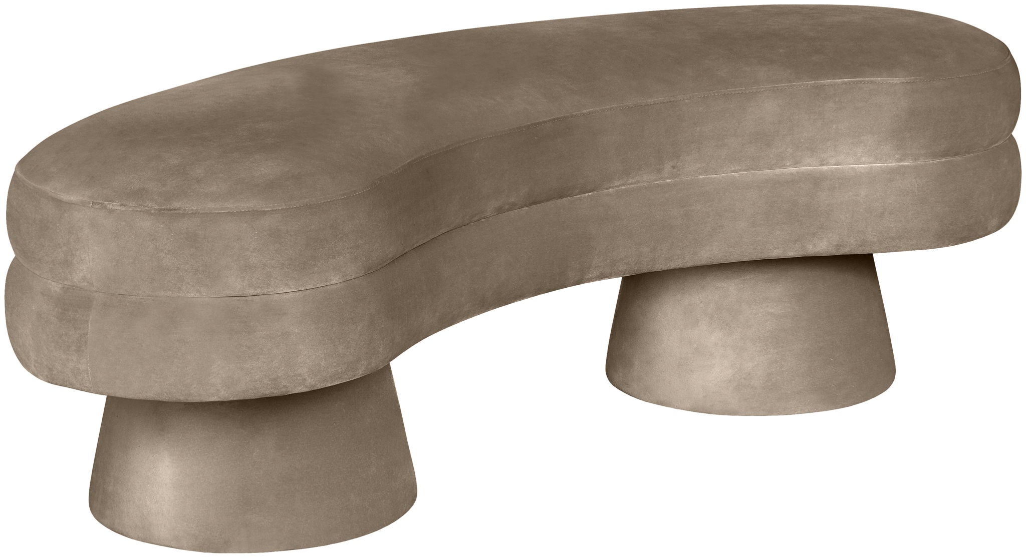 Zenna - Velvet Bench