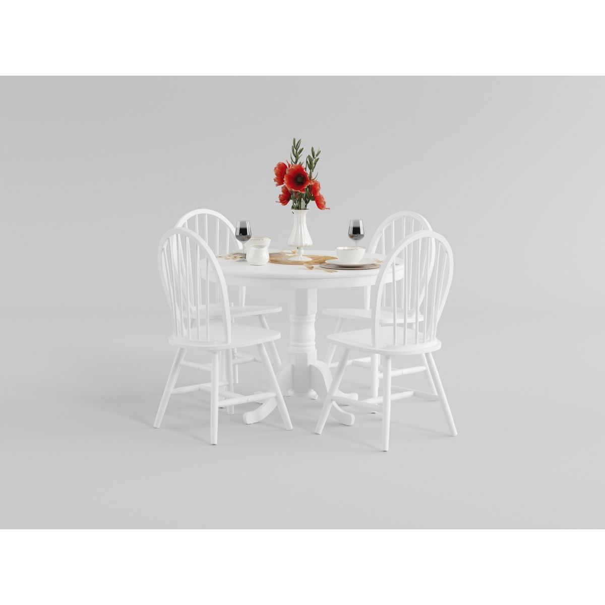 Shelby - Side Chair (Set of 2) - White