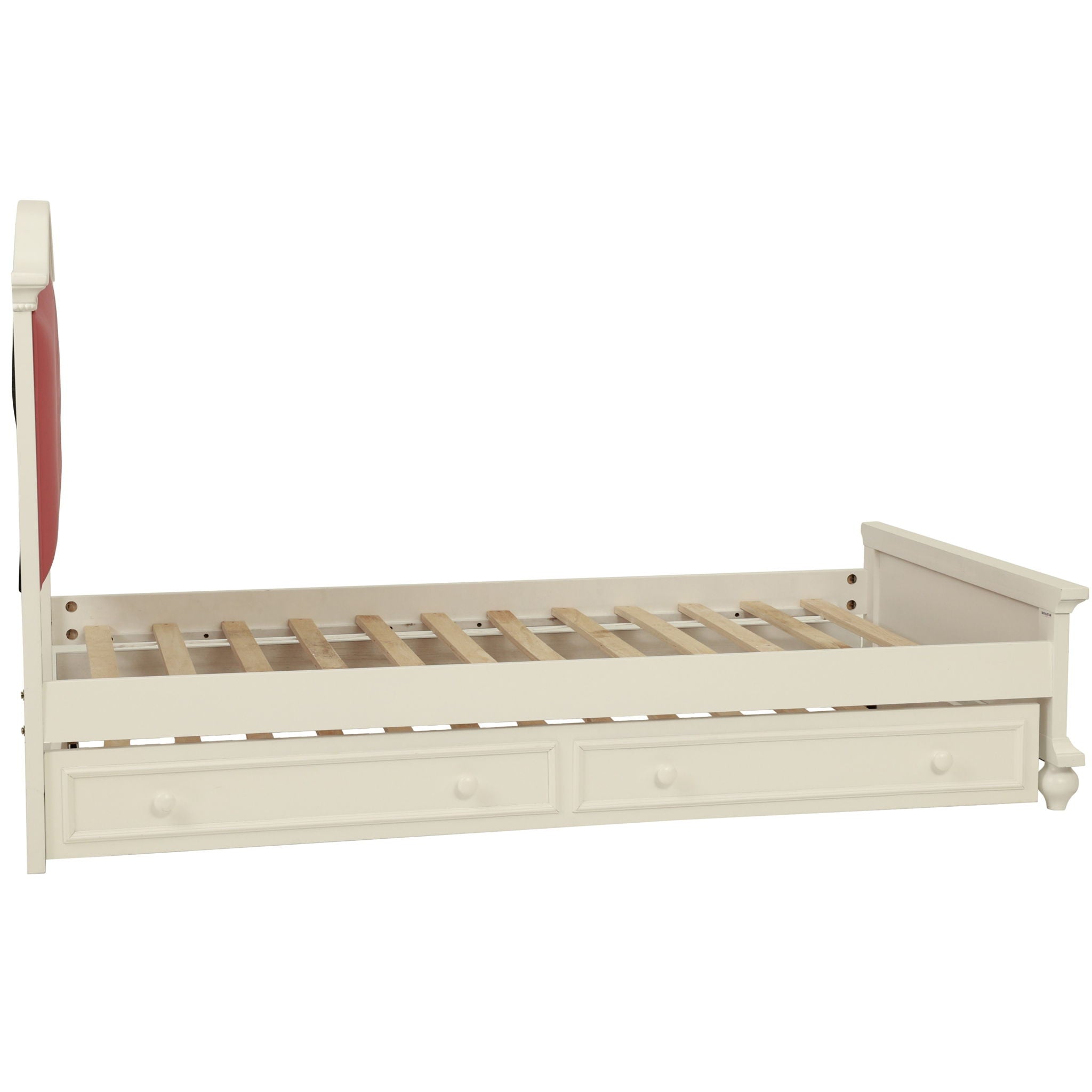 Contemporary Style Bed With Trundle