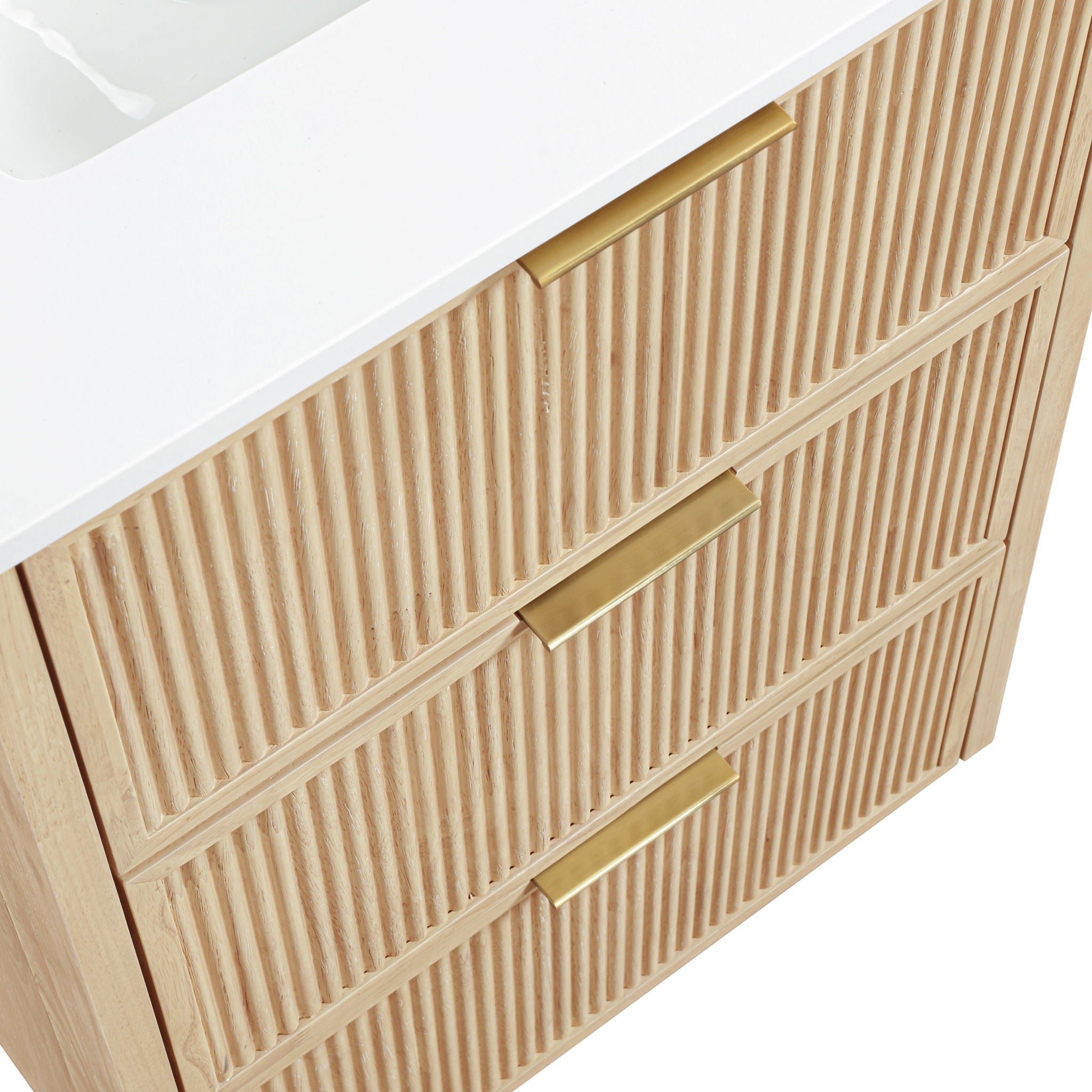 Willard - Engineered Stone And Solid Wood Bathroom Vanity